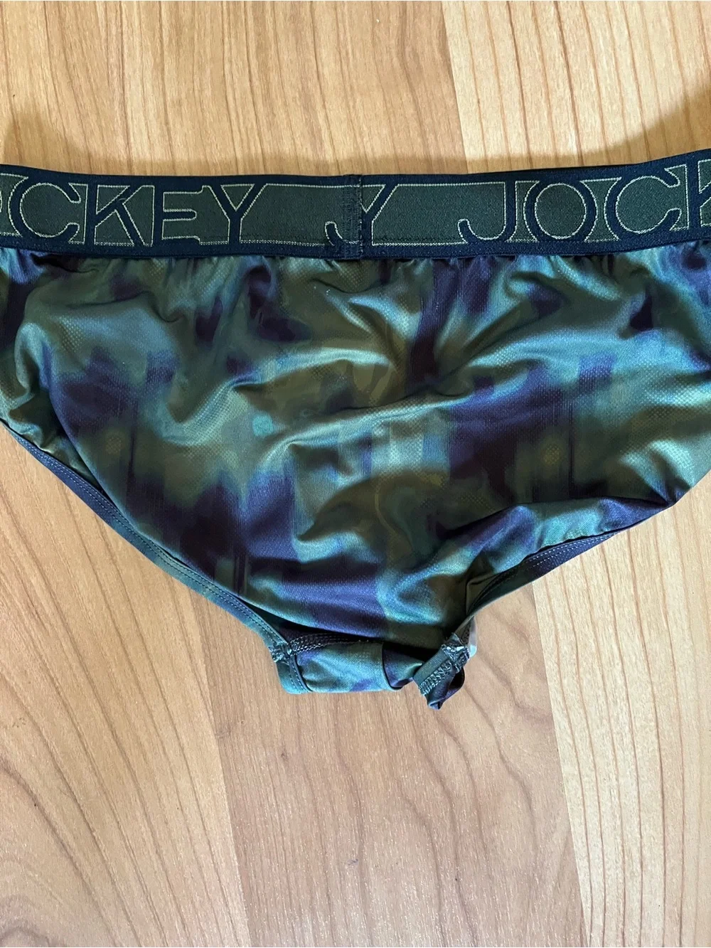 Jockey Camo Men's Briefs with Logo Waistband